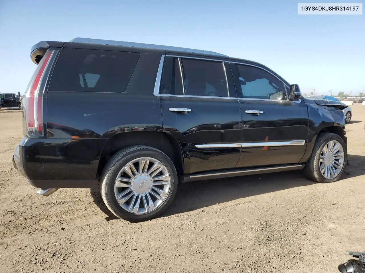 2017 Cadillac Escalade Platinum VIN: 1GYS4DKJ8HR314197 Lot: 56509365