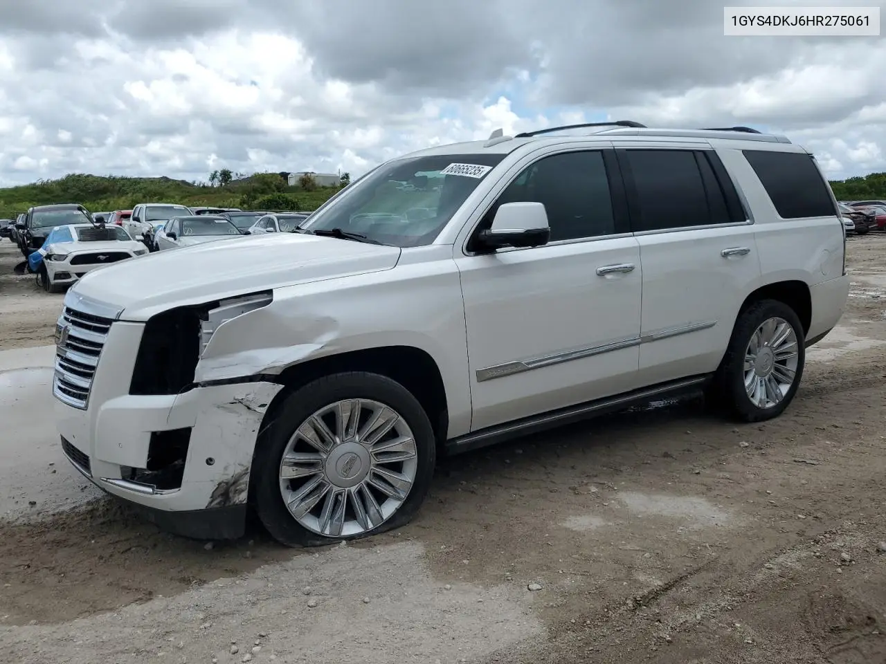 2017 Cadillac Escalade Platinum VIN: 1GYS4DKJ6HR275061 Lot: 60665235