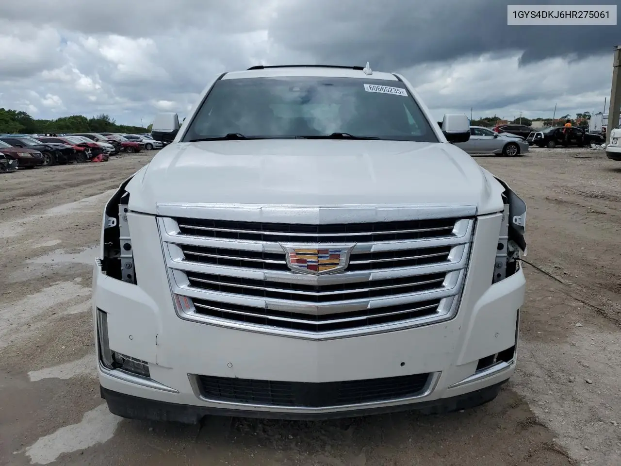 2017 Cadillac Escalade Platinum VIN: 1GYS4DKJ6HR275061 Lot: 60665235