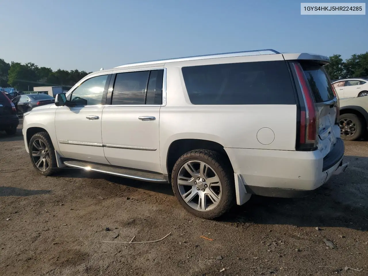 2017 Cadillac Escalade Esv Luxury VIN: 1GYS4HKJ5HR224285 Lot: 62563795
