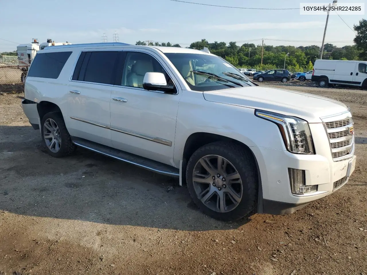 2017 Cadillac Escalade Esv Luxury VIN: 1GYS4HKJ5HR224285 Lot: 62563795