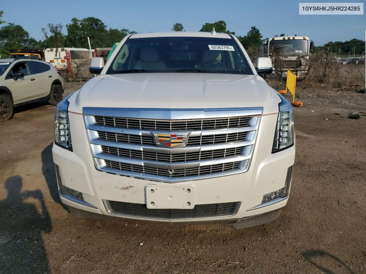 2017 Cadillac Escalade Esv Luxury VIN: 1GYS4HKJ5HR224285 Lot: 62563795
