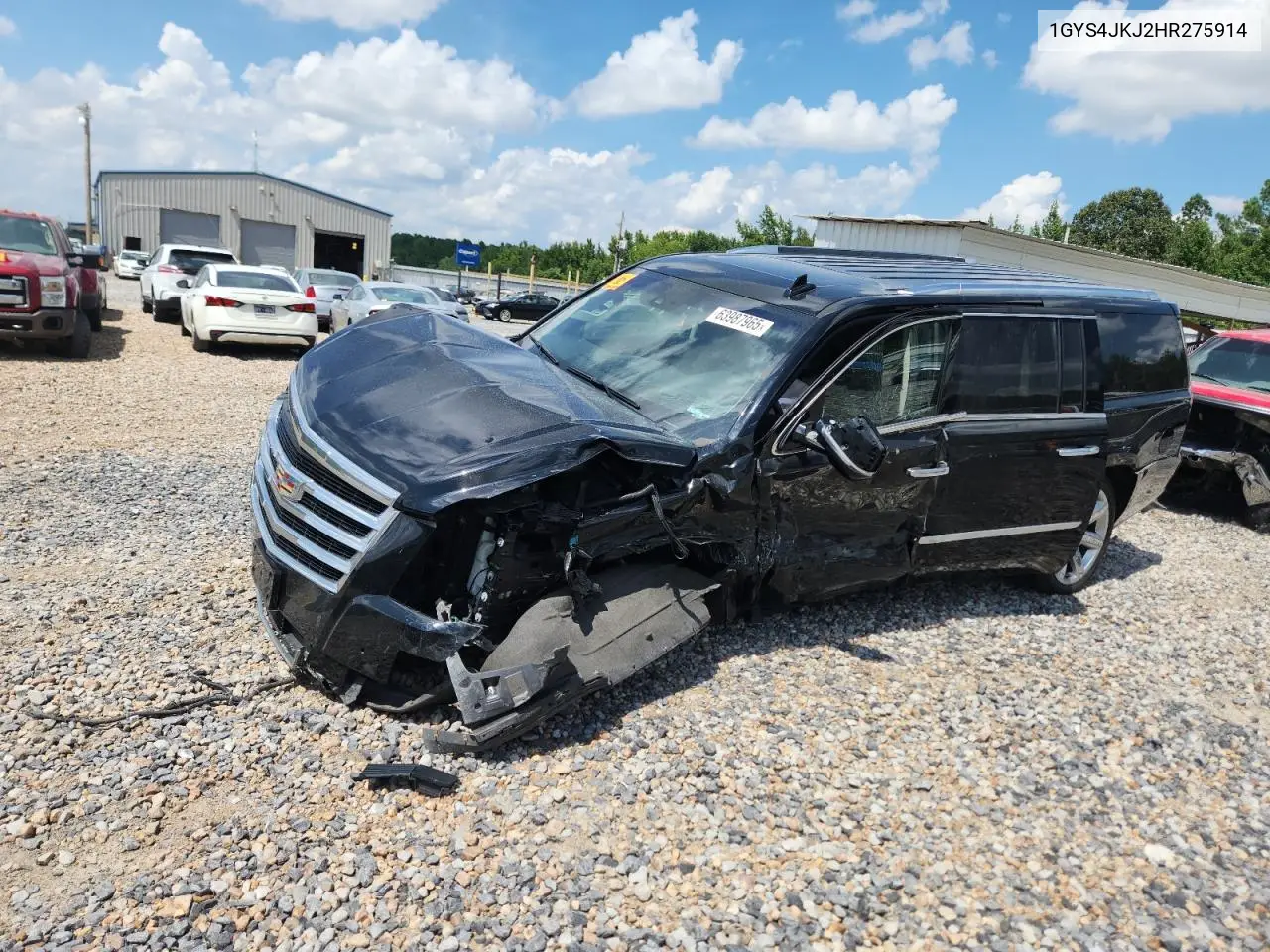 2017 Cadillac Escalade Esv Premium Luxury VIN: 1GYS4JKJ2HR275914 Lot: 63987965