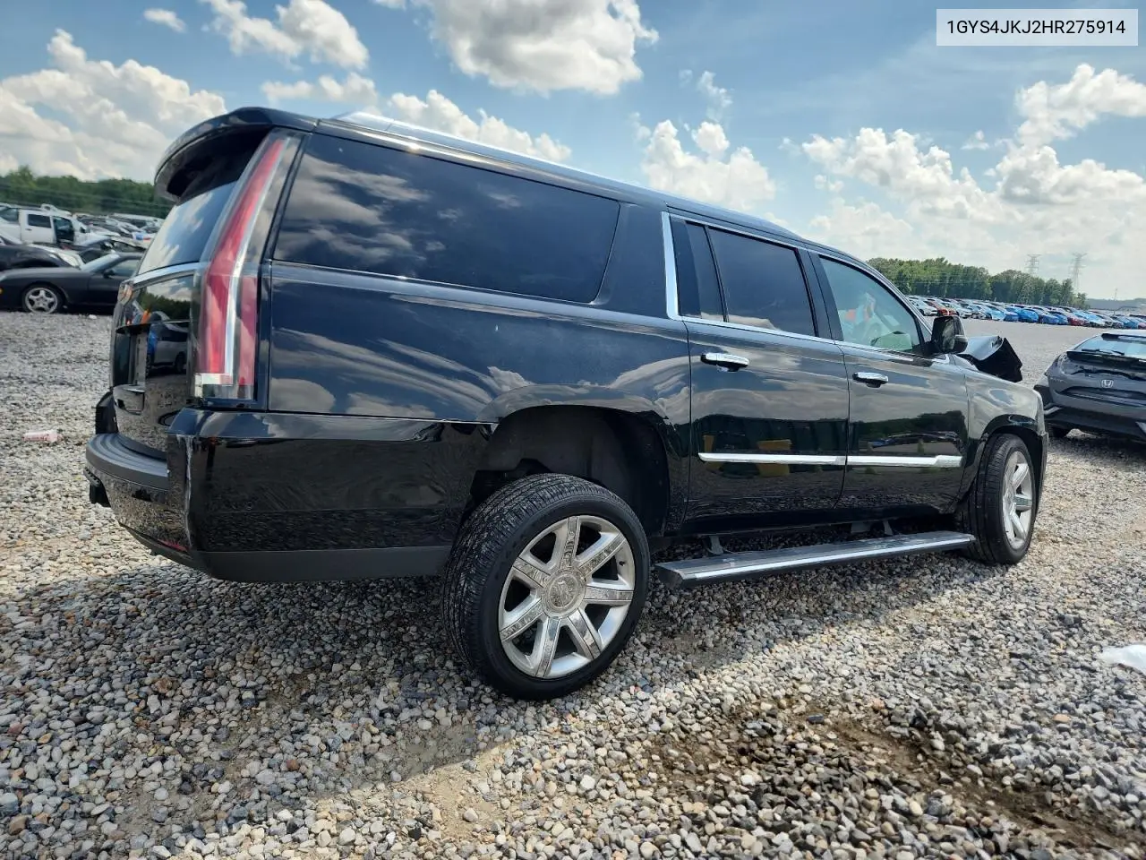 2017 Cadillac Escalade Esv Premium Luxury VIN: 1GYS4JKJ2HR275914 Lot: 63987965