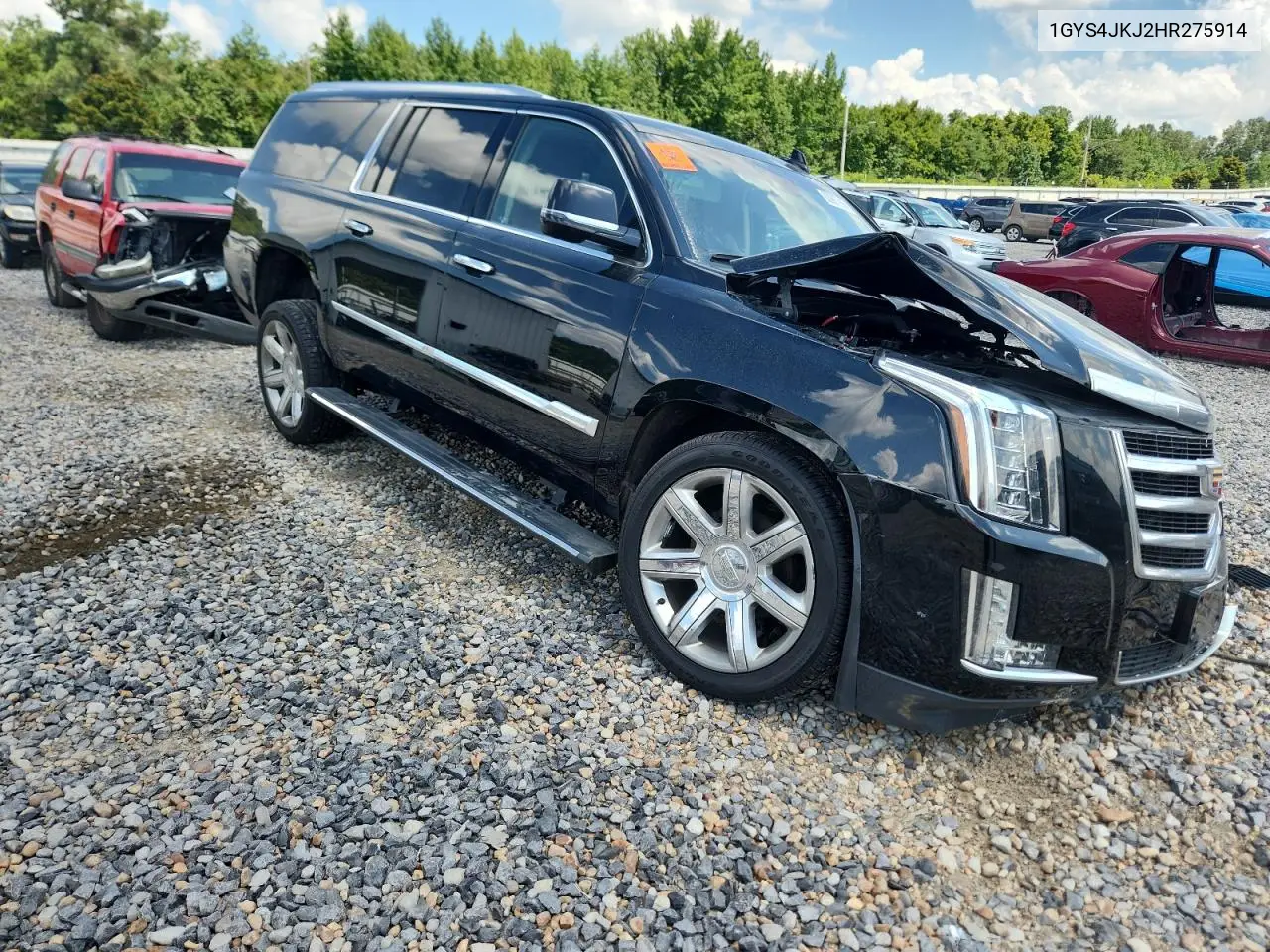 2017 Cadillac Escalade Esv Premium Luxury VIN: 1GYS4JKJ2HR275914 Lot: 63987965