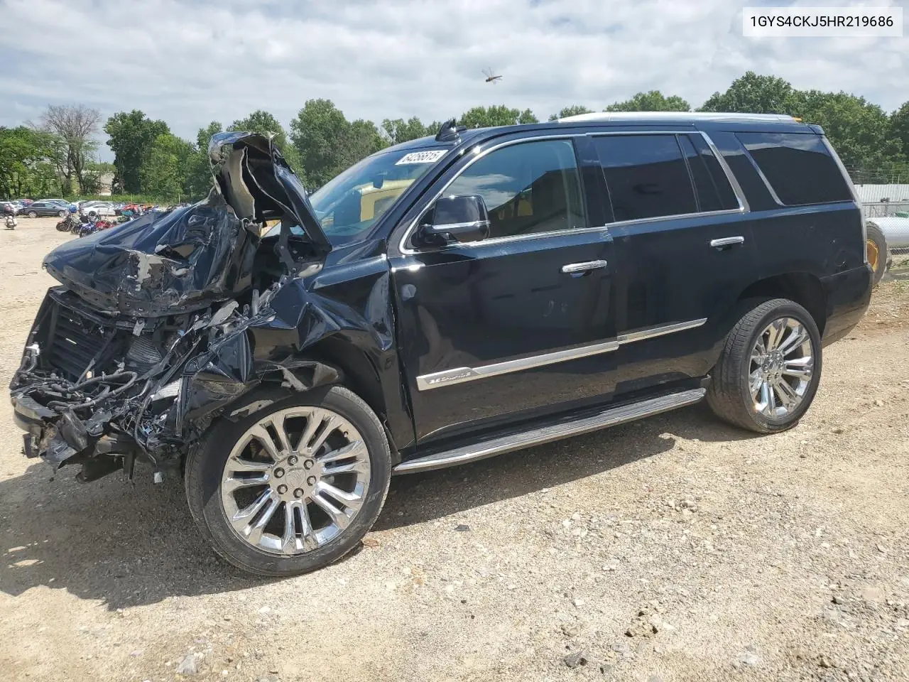 2017 Cadillac Escalade Premium Luxury VIN: 1GYS4CKJ5HR219686 Lot: 64256615