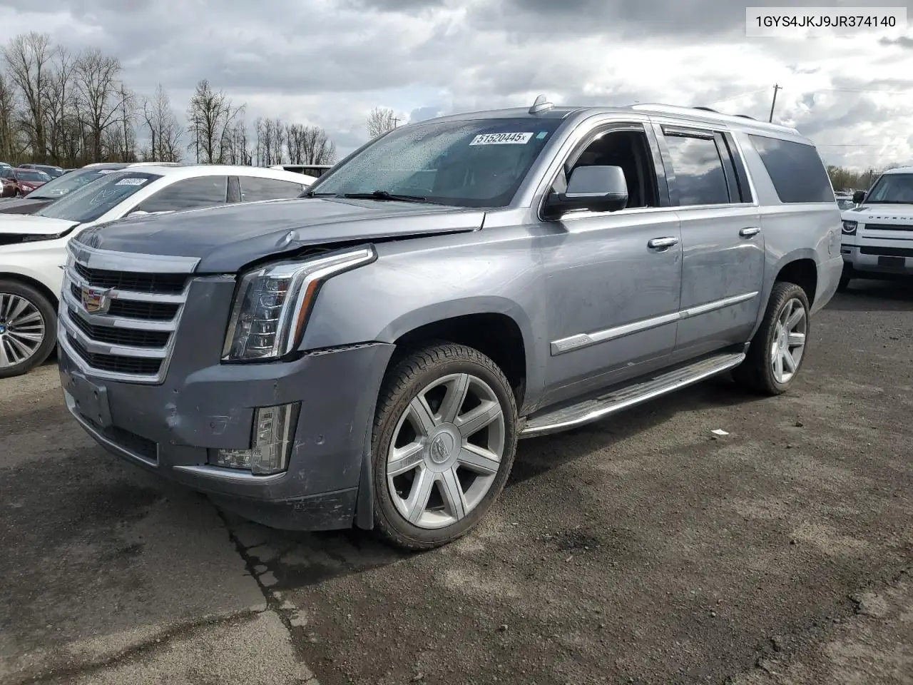 2018 Cadillac Escalade Esv Premium Luxury VIN: 1GYS4JKJ9JR374140 Lot: 51520445