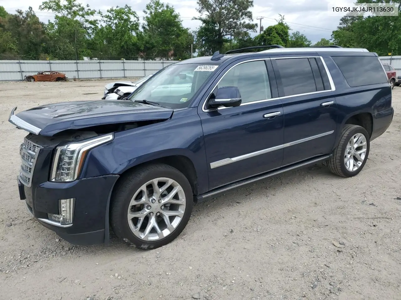 2018 Cadillac Escalade Esv Premium Luxury VIN: 1GYS4JKJ4JR113630 Lot: 56296265