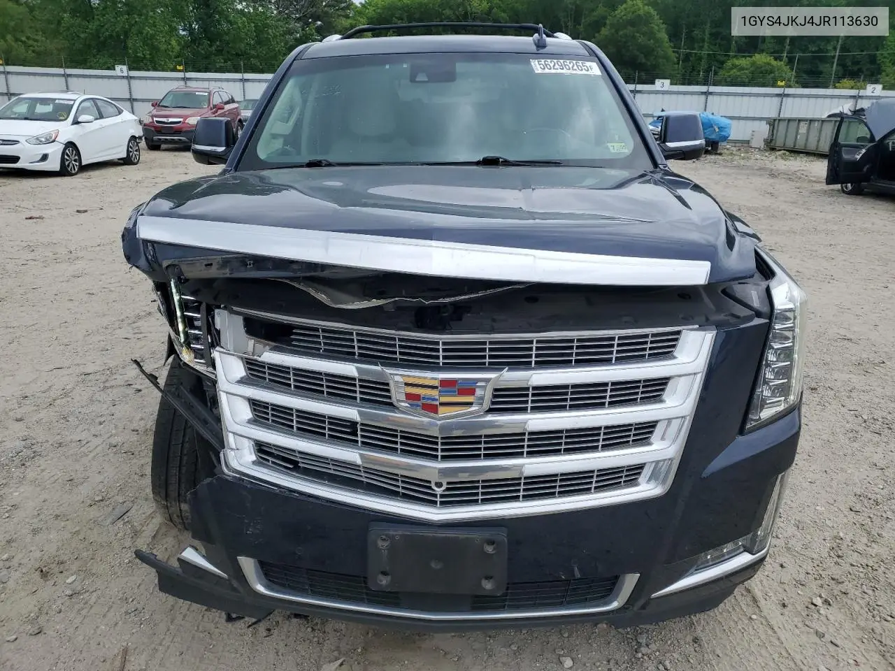 2018 Cadillac Escalade Esv Premium Luxury VIN: 1GYS4JKJ4JR113630 Lot: 56296265