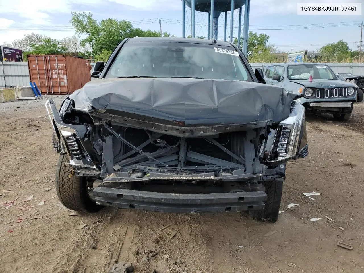 2018 Cadillac Escalade Luxury VIN: 1GYS4BKJ9JR197451 Lot: 56870235