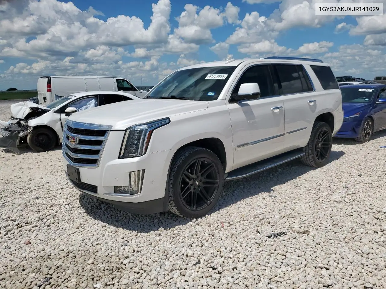 2018 Cadillac Escalade VIN: 1GYS3AKJXJR141029 Lot: 61751855