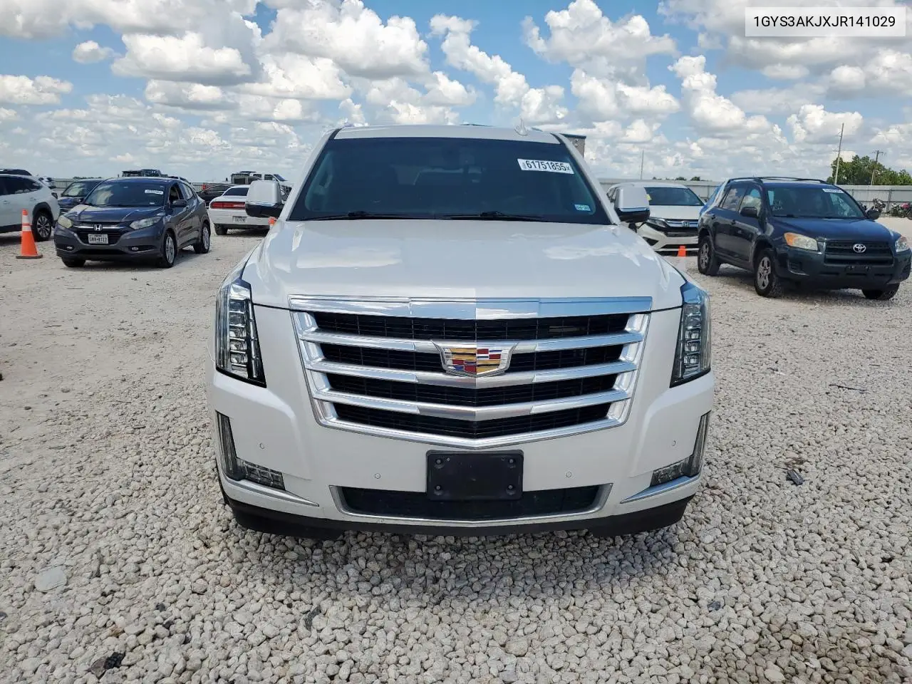 2018 Cadillac Escalade VIN: 1GYS3AKJXJR141029 Lot: 61751855