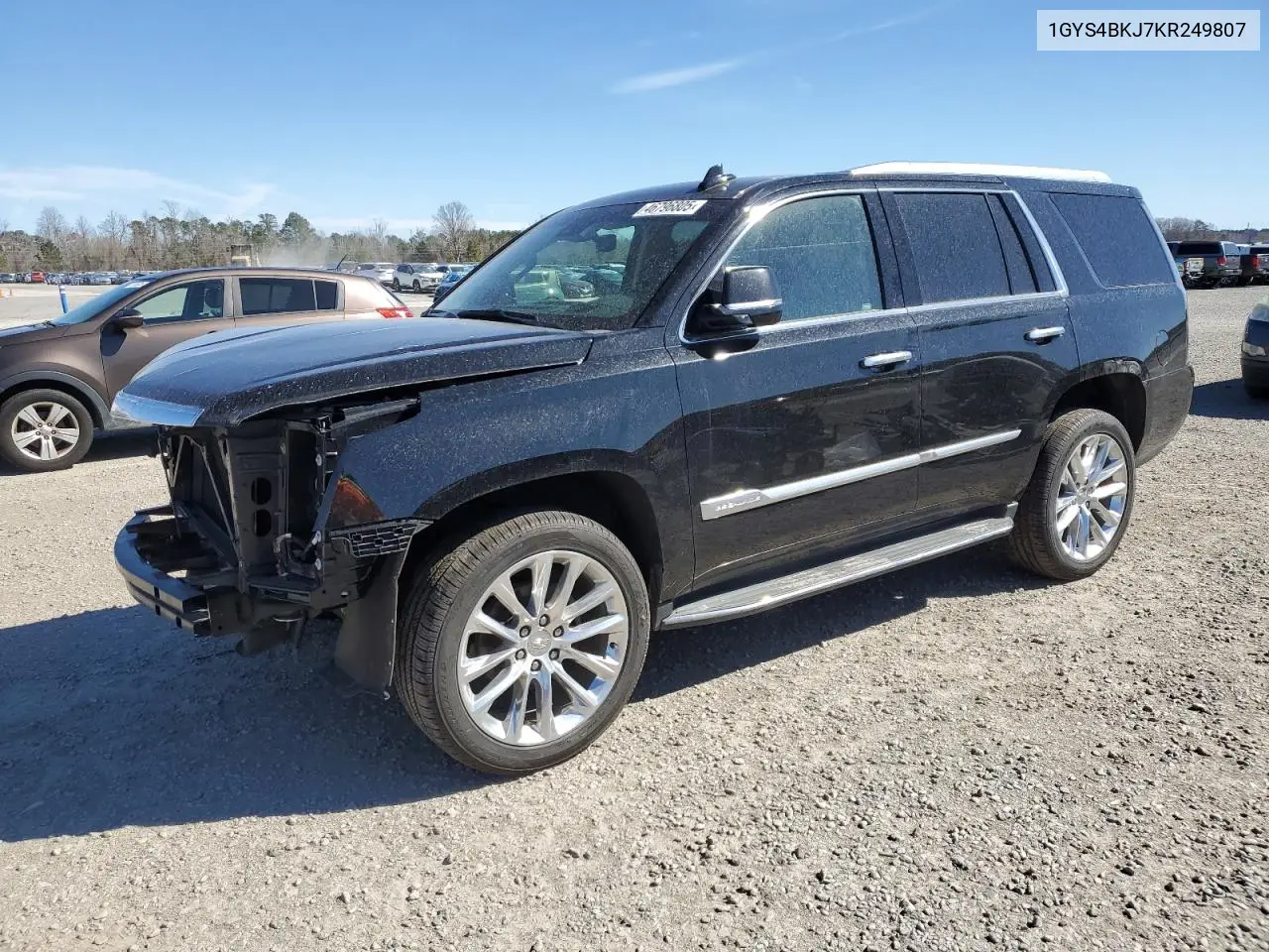 2019 Cadillac Escalade Luxury VIN: 1GYS4BKJ7KR249807 Lot: 46796805
