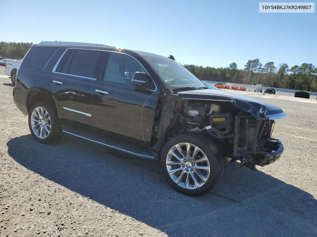 2019 Cadillac Escalade Luxury VIN: 1GYS4BKJ7KR249807 Lot: 46796805