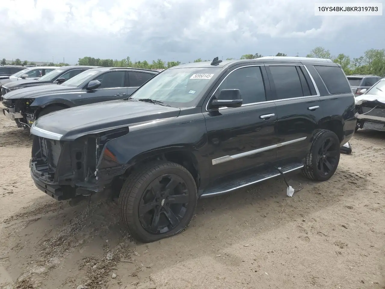 2019 Cadillac Escalade Luxury VIN: 1GYS4BKJ8KR319783 Lot: 50950145