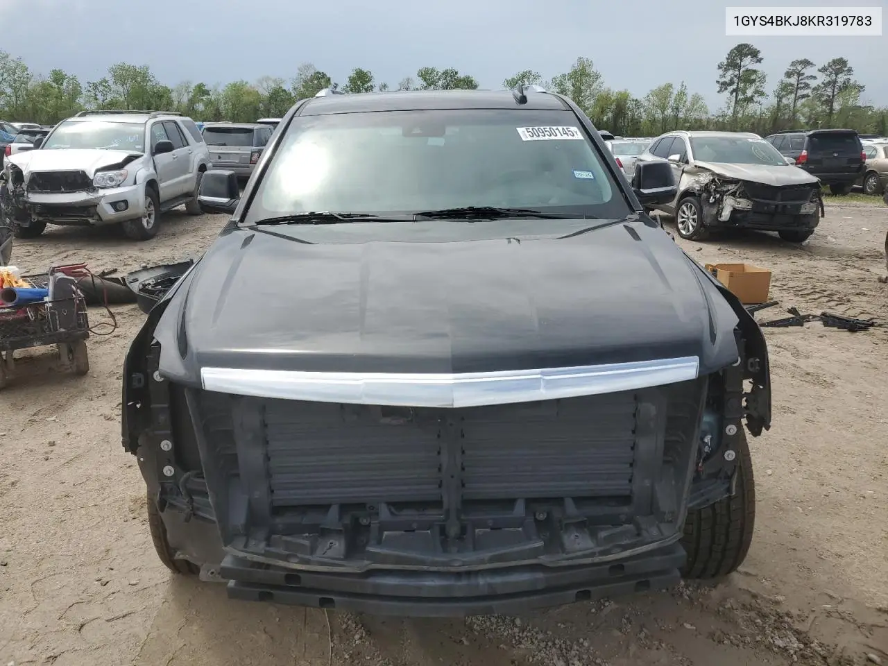2019 Cadillac Escalade Luxury VIN: 1GYS4BKJ8KR319783 Lot: 50950145