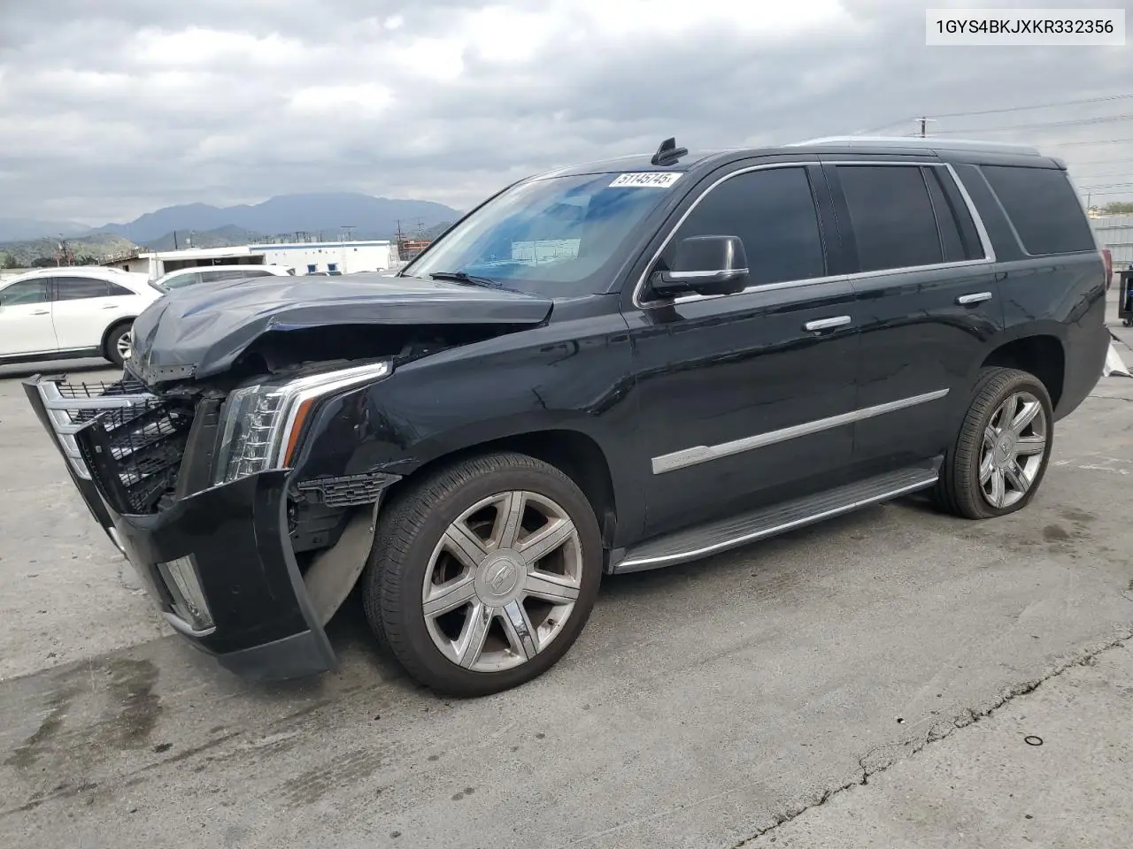 2019 Cadillac Escalade Luxury VIN: 1GYS4BKJXKR332356 Lot: 51145745