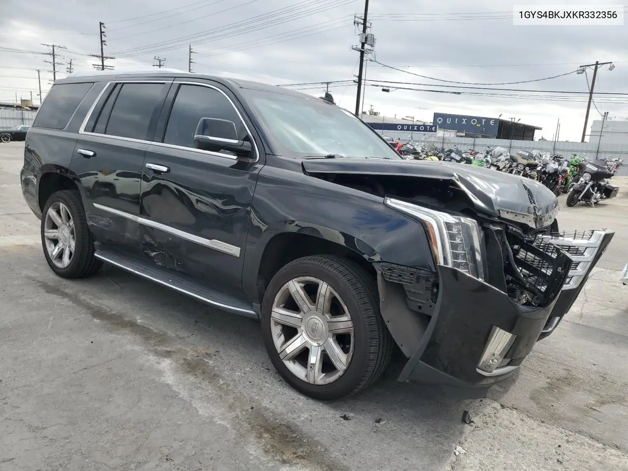 2019 Cadillac Escalade Luxury VIN: 1GYS4BKJXKR332356 Lot: 51145745