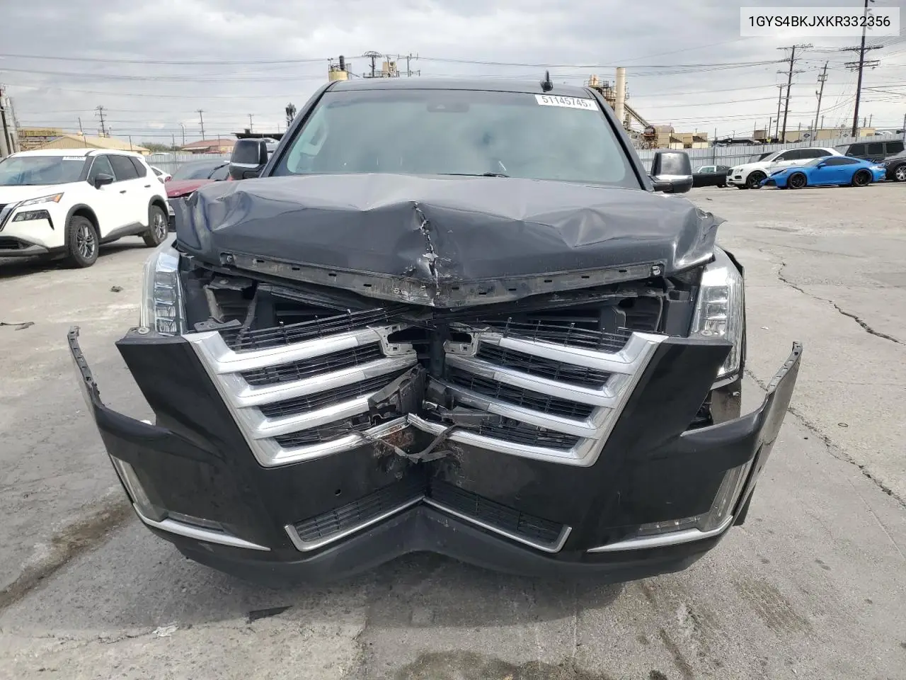 2019 Cadillac Escalade Luxury VIN: 1GYS4BKJXKR332356 Lot: 51145745