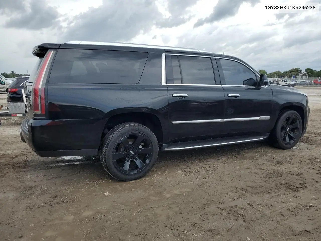 2019 Cadillac Escalade Esv Luxury VIN: 1GYS3HKJ1KR296238 Lot: 56491835