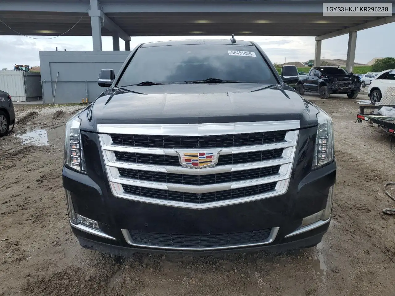 2019 Cadillac Escalade Esv Luxury VIN: 1GYS3HKJ1KR296238 Lot: 56491835