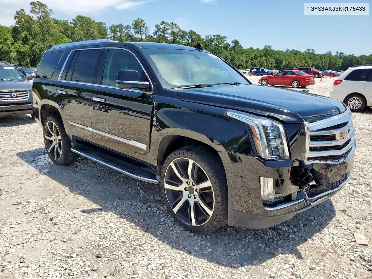 2019 Cadillac Escalade VIN: 1GYS3AKJ3KR176433 Lot: 58441565