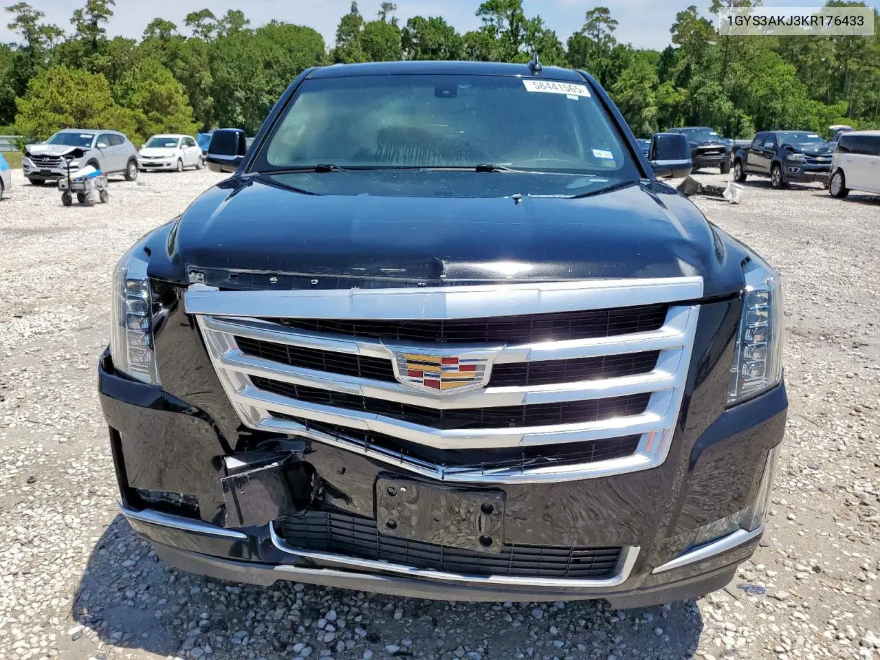 2019 Cadillac Escalade VIN: 1GYS3AKJ3KR176433 Lot: 58441565