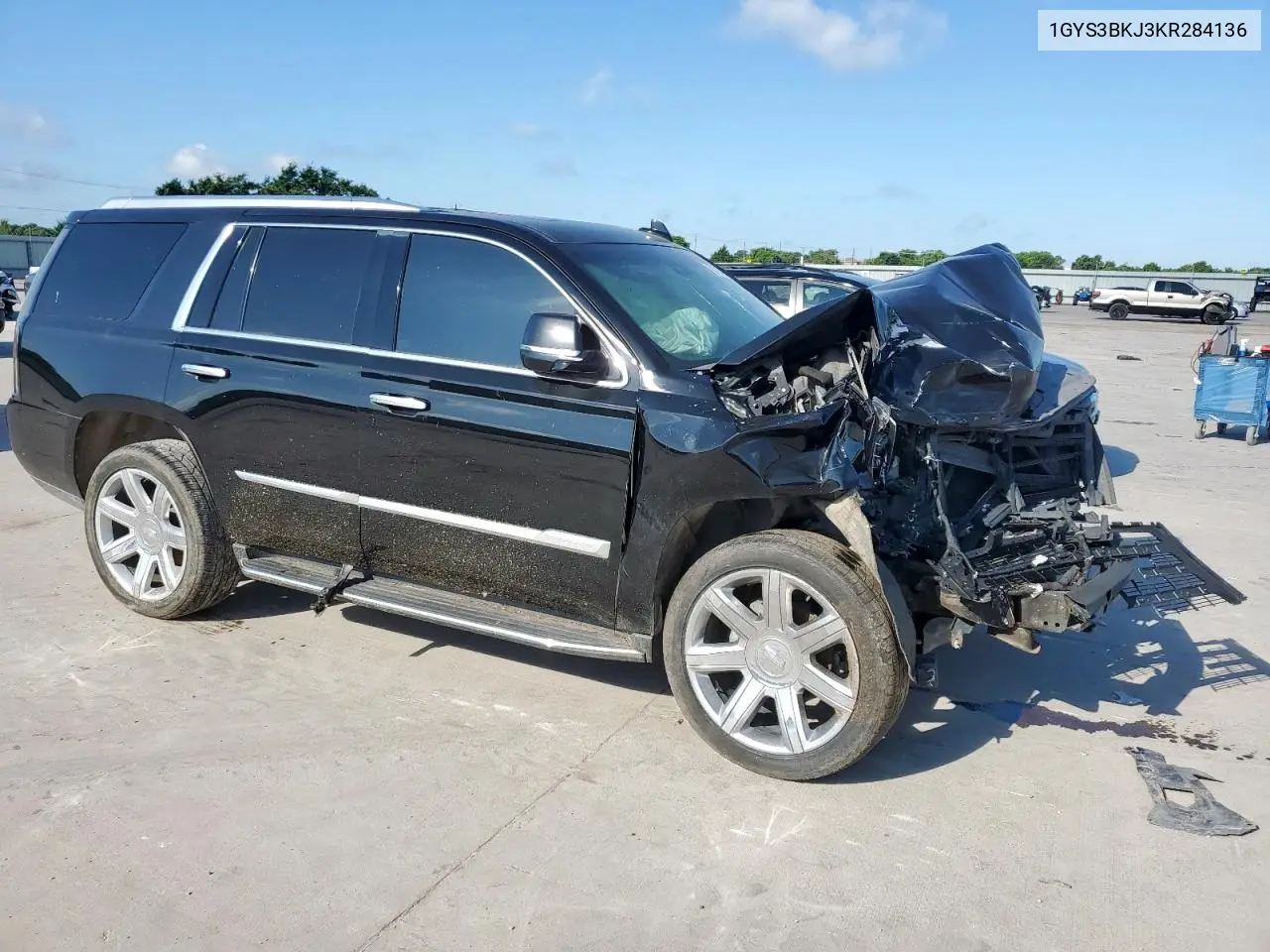 2019 Cadillac Escalade Luxury VIN: 1GYS3BKJ3KR284136 Lot: 62149995