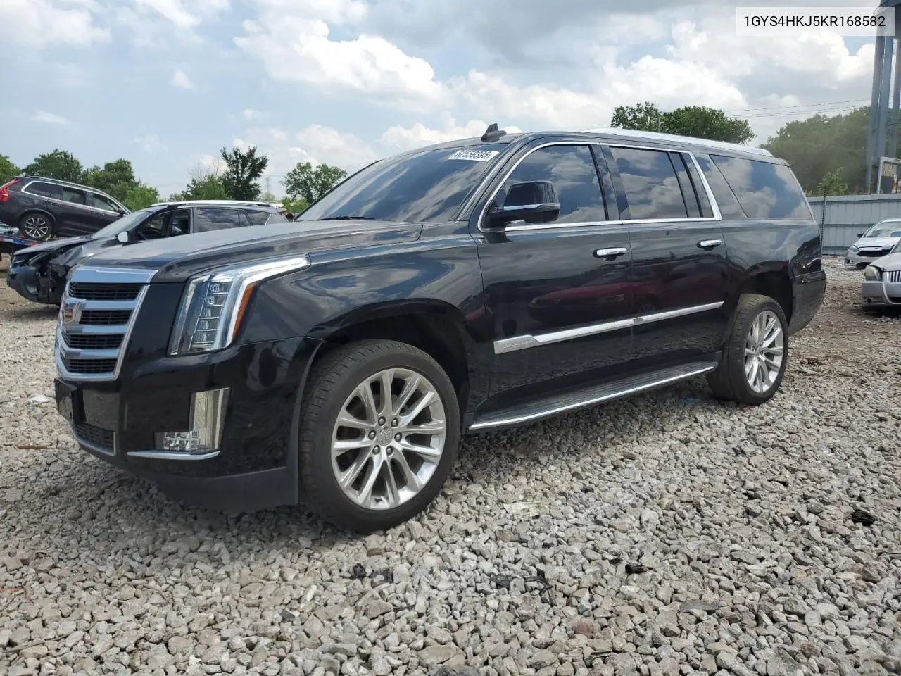 2019 Cadillac Escalade Esv Luxury VIN: 1GYS4HKJ5KR168582 Lot: 62559395