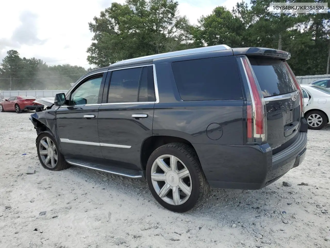 2019 Cadillac Escalade Luxury VIN: 1GYS4BKJ7KR351530 Lot: 62767025