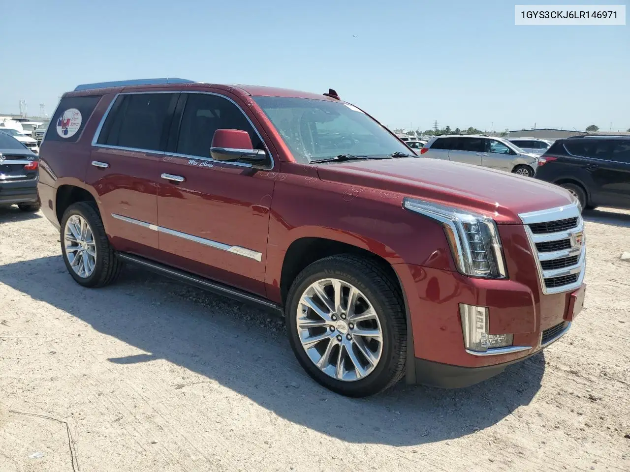 2020 Cadillac Escalade Premium Luxury VIN: 1GYS3CKJ6LR146971 Lot: 51981535