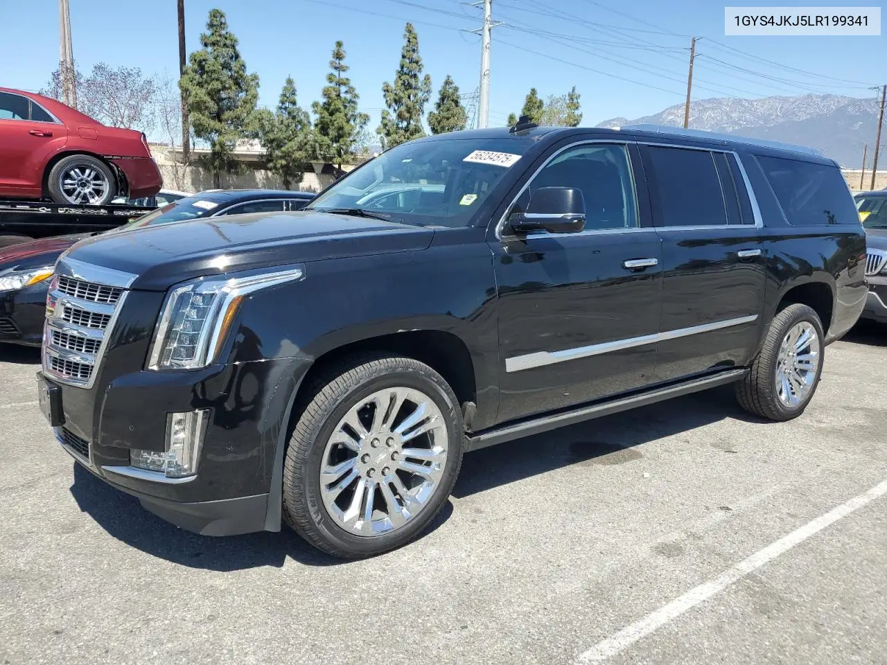 2020 Cadillac Escalade Esv Premium Luxury VIN: 1GYS4JKJ5LR199341 Lot: 56234575