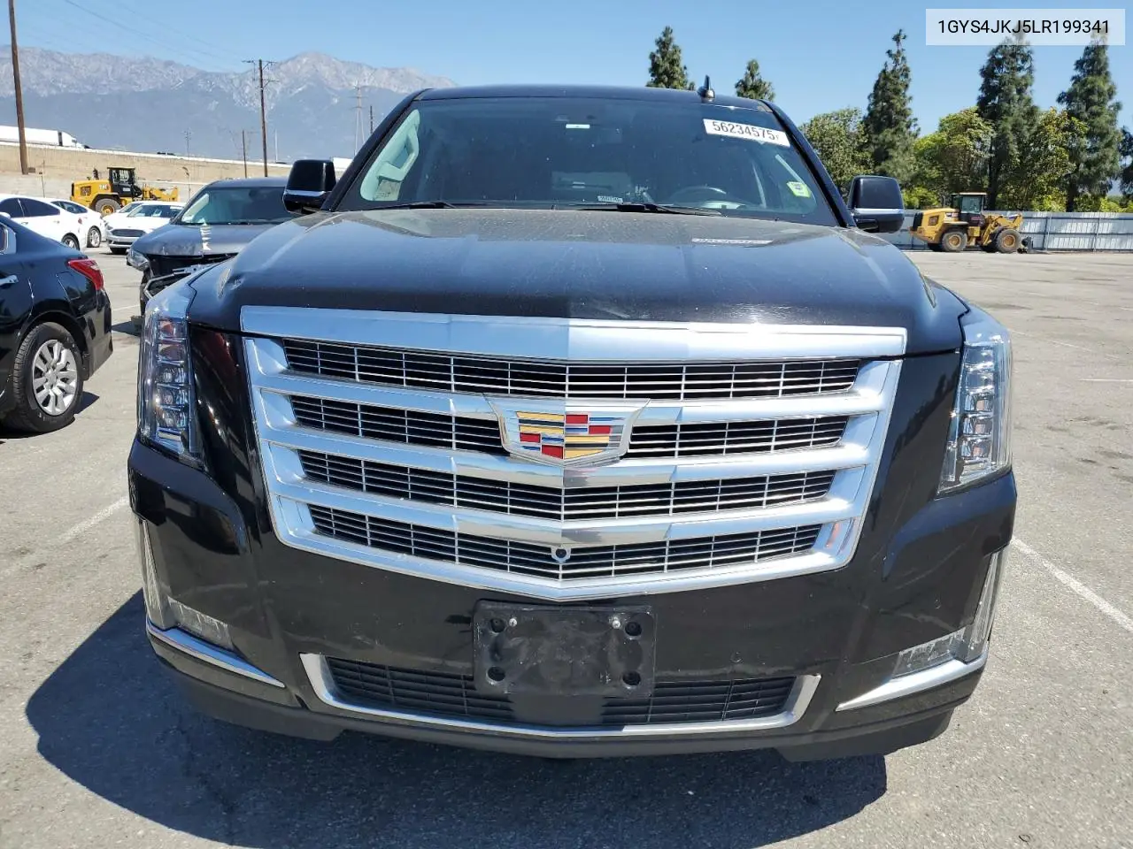 2020 Cadillac Escalade Esv Premium Luxury VIN: 1GYS4JKJ5LR199341 Lot: 56234575
