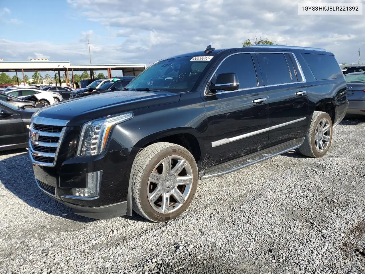 2020 Cadillac Escalade Esv Luxury VIN: 1GYS3HKJ8LR221392 Lot: 56656015