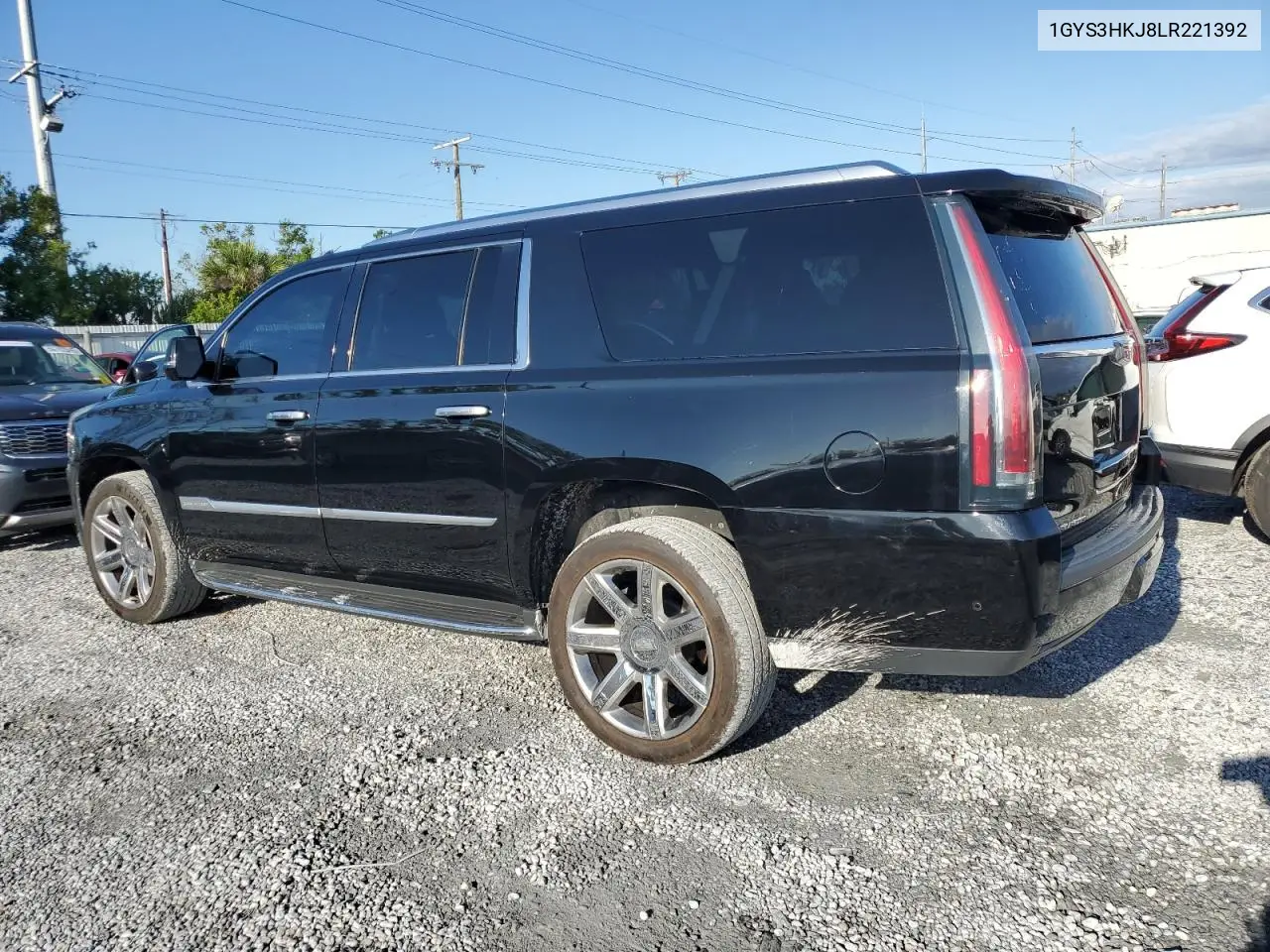 2020 Cadillac Escalade Esv Luxury VIN: 1GYS3HKJ8LR221392 Lot: 56656015