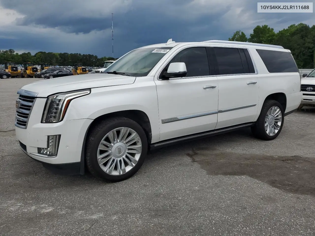 2020 Cadillac Escalade Esv Platinum VIN: 1GYS4KKJ2LR111688 Lot: 56800765