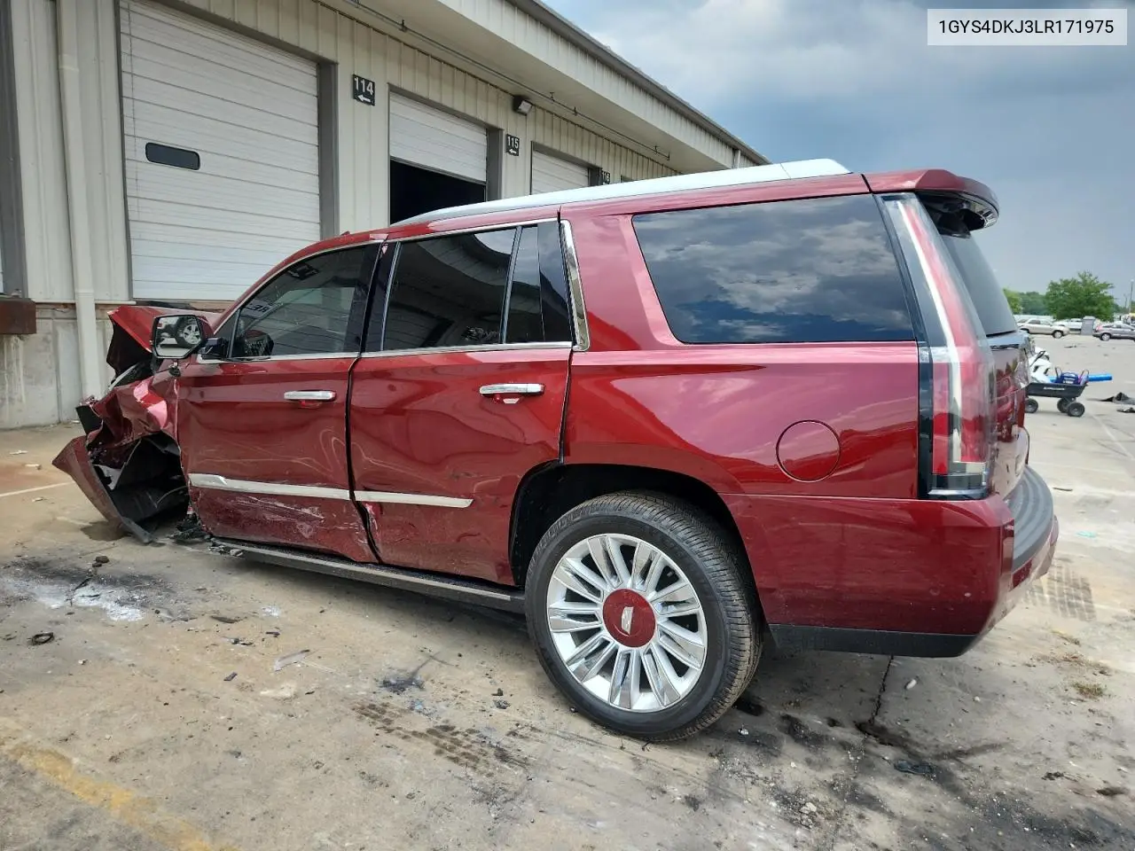 2020 Cadillac Escalade Platinum VIN: 1GYS4DKJ3LR171975 Lot: 62409165