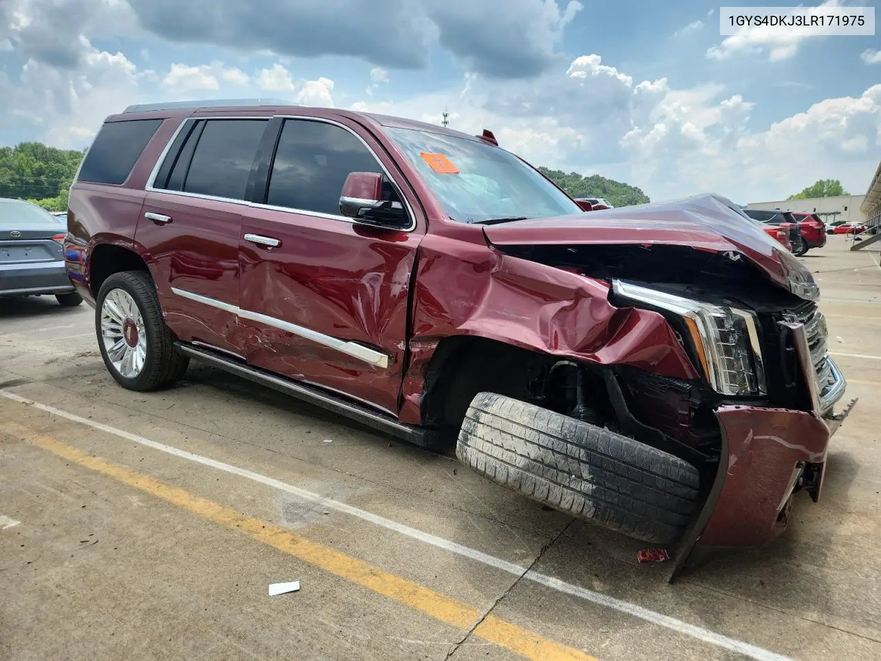 2020 Cadillac Escalade Platinum VIN: 1GYS4DKJ3LR171975 Lot: 62409165