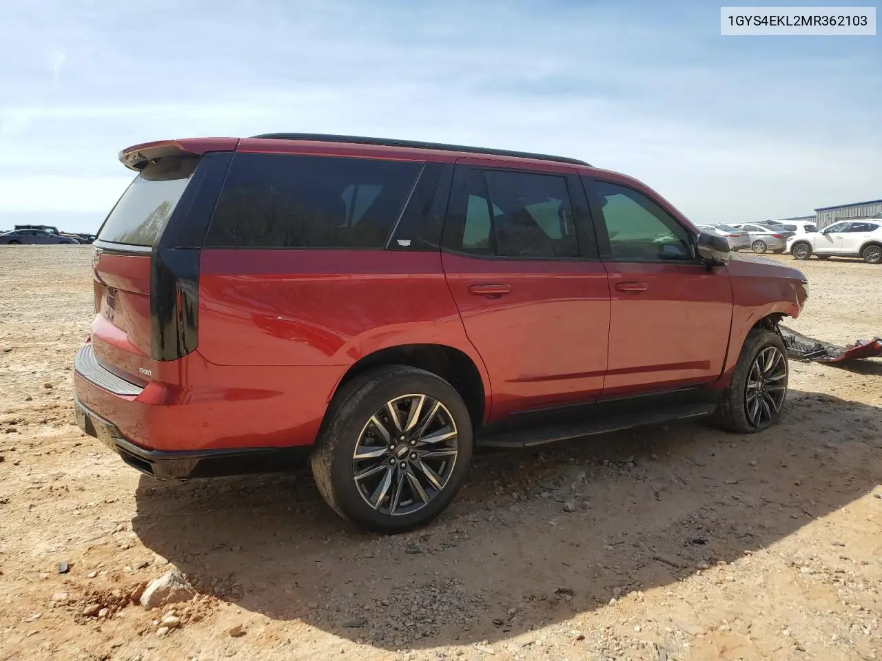 2021 Cadillac Escalade Sport VIN: 1GYS4EKL2MR362103 Lot: 49983245