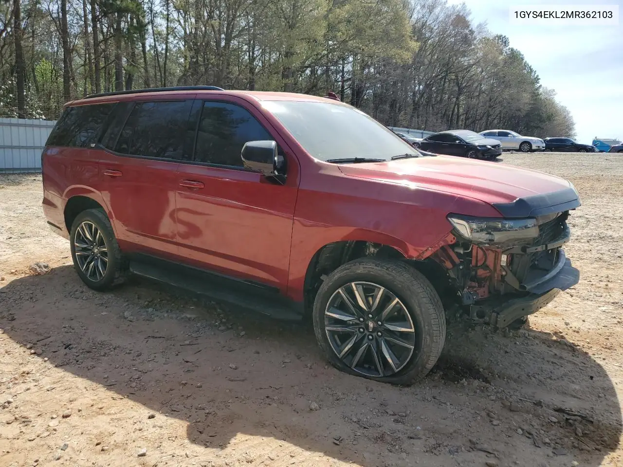 2021 Cadillac Escalade Sport VIN: 1GYS4EKL2MR362103 Lot: 49983245