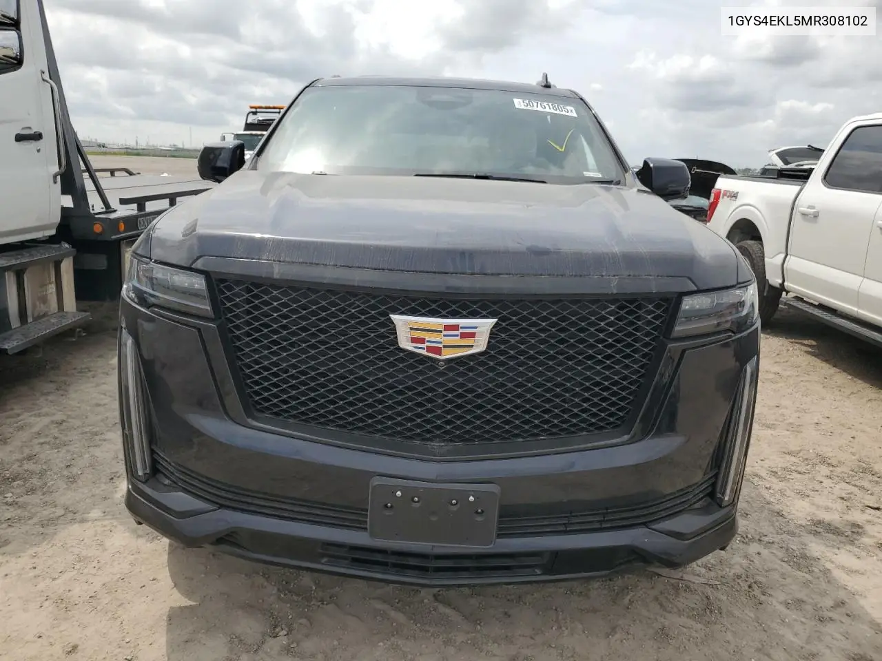 2021 Cadillac Escalade Sport VIN: 1GYS4EKL5MR308102 Lot: 50761805
