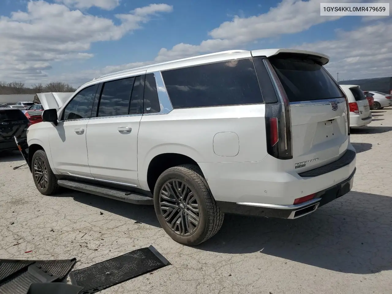 2021 Cadillac Escalade Esv Premium Luxury VIN: 1GYS4KKL0MR479659 Lot: 50821315