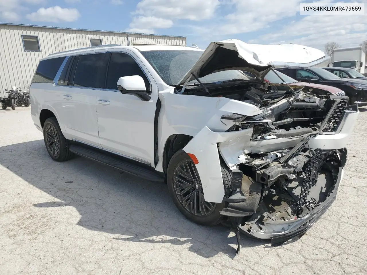 2021 Cadillac Escalade Esv Premium Luxury VIN: 1GYS4KKL0MR479659 Lot: 50821315
