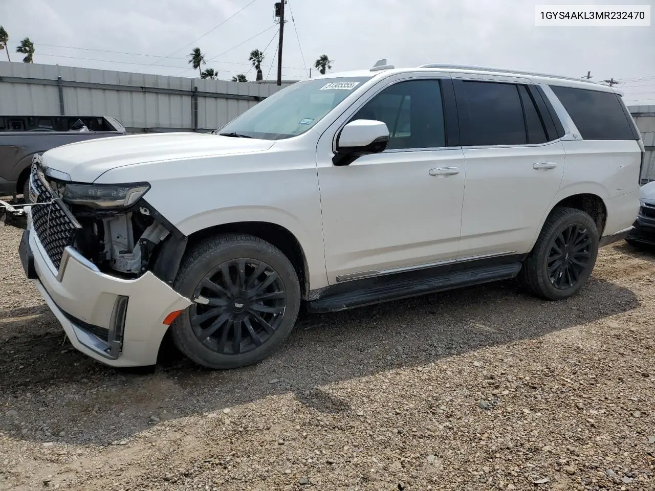 2021 Cadillac Escalade Luxury VIN: 1GYS4AKL3MR232470 Lot: 51305355