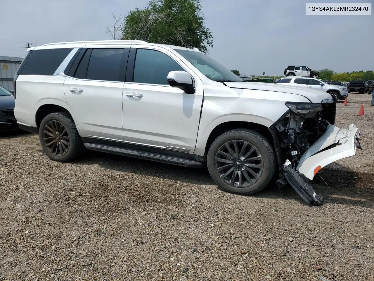 2021 Cadillac Escalade Luxury VIN: 1GYS4AKL3MR232470 Lot: 51305355