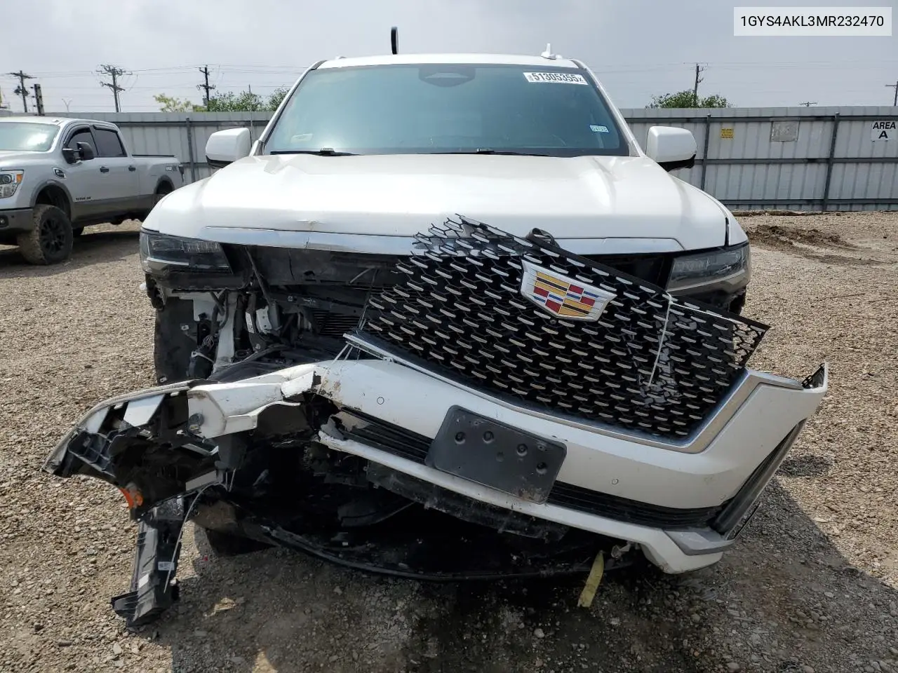 2021 Cadillac Escalade Luxury VIN: 1GYS4AKL3MR232470 Lot: 51305355