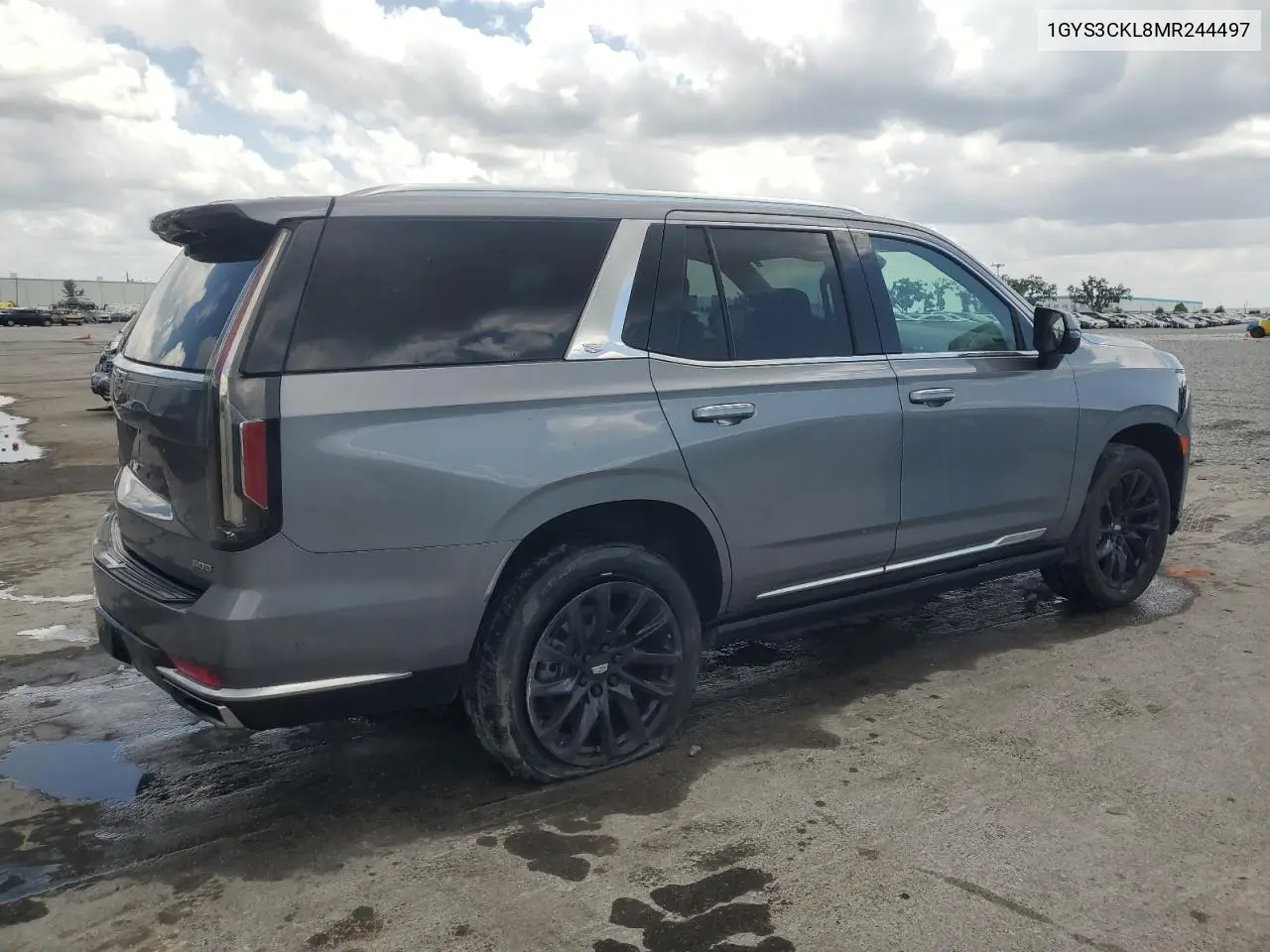 2021 Cadillac Escalade Premium Luxury VIN: 1GYS3CKL8MR244497 Lot: 52582135