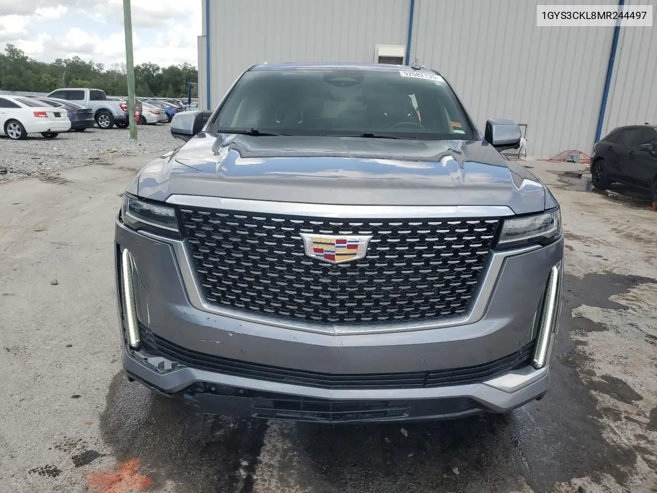 2021 Cadillac Escalade Premium Luxury VIN: 1GYS3CKL8MR244497 Lot: 52582135
