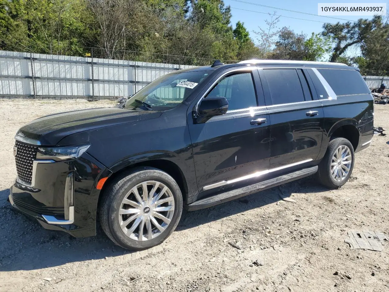 2021 Cadillac Escalade Esv Premium Luxury VIN: 1GYS4KKL6MR493937 Lot: 53544015