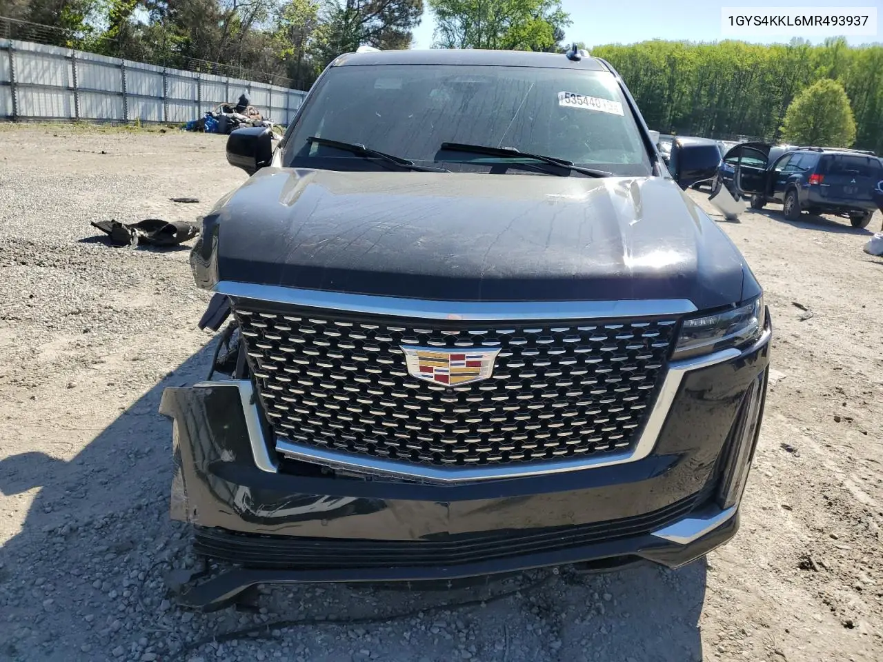 2021 Cadillac Escalade Esv Premium Luxury VIN: 1GYS4KKL6MR493937 Lot: 53544015